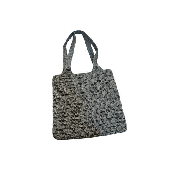 The Sak brown crochet retro classic shoulder bag - NWOT - Picture 1 of 6